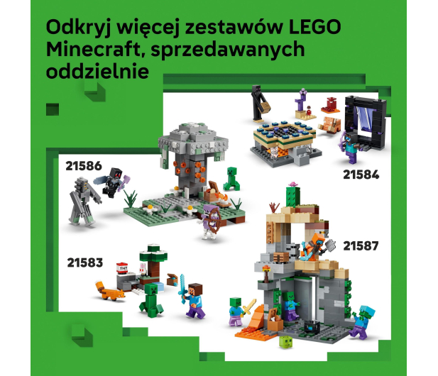 LEGO MINECRAFT 21585 Farma kurczaków - 1473417 - zdjęcie 4